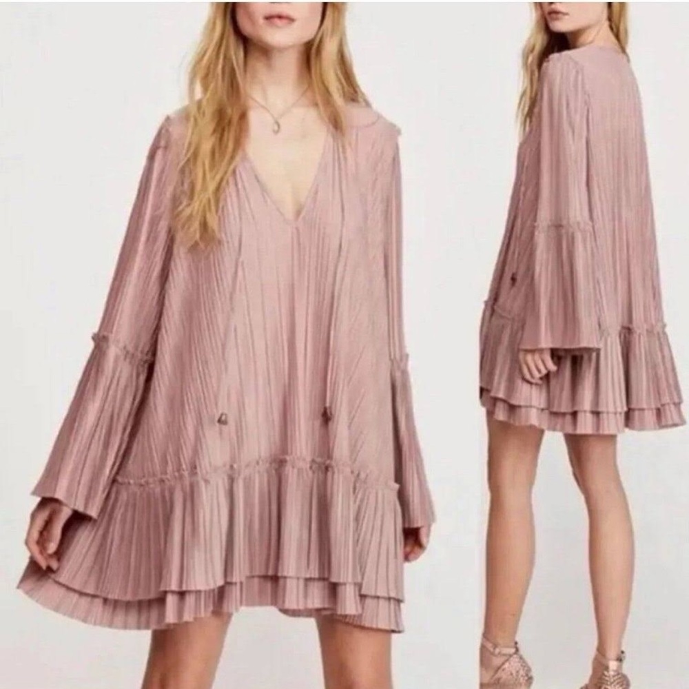 NEW Free People Can’t Help It Boho Mini Dress